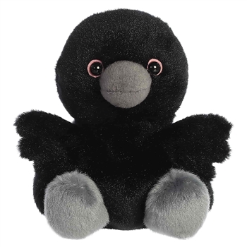 Poe the Stuffed Raven Palm Pals by Aurora