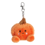 Palm Pals Clip-On 4 Inch Plush Paisley Pumpkin Bag Charm by Aurora