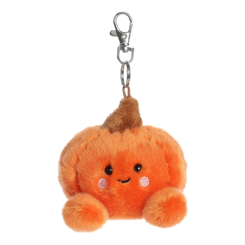 Palm Pals Clip-On 4 Inch Plush Paisley Pumpkin Bag Charm by Aurora