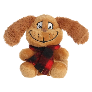 Dr. Seuss Plush Max the Dog with Scarf Palm Pals by Aurora