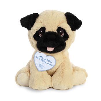Precious Moments Bella Pug Stuffed Animal by Aurora