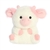 Strawberry Milk Cow Stuffed Animal 5 Inch Rolly Pet by Aurora