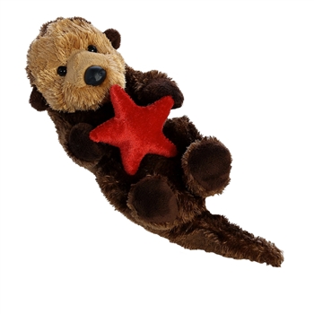 Otto the Stuffed Otter Mini Flopsie by Aurora