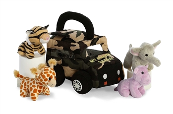 My Photo Safari Plush African Animals Playset for Babies by Ebba