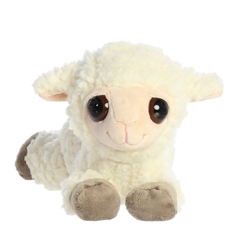 Lea The Plush Lamb Dreamy Eyes Stuffed Animal By Aurora