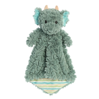 Jaxon the Green Dragon Luvster Baby Blanket by Ebba