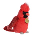 Realistic Stuffed Cardinal 9 Inch Miyoni Plush by Aurora