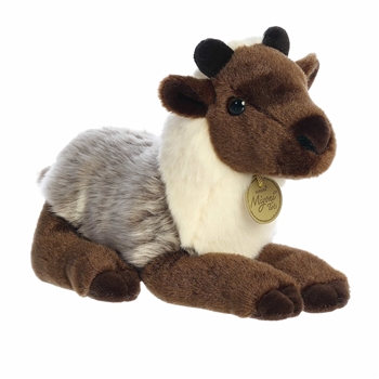 Realistic Stuffed Reindeer Calf 10 Inch Miyoni Plush by Aurora