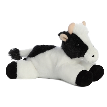 Mini Moo the Stuffed Cow Mini Flopsie by Aurora