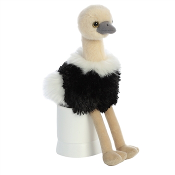 Ozzi the Stuffed Ostrich Mini Flopsie by Aurora