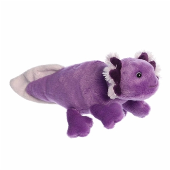 Ube the Stuffed Purple Axolotl Mini Flopsie by Aurora
