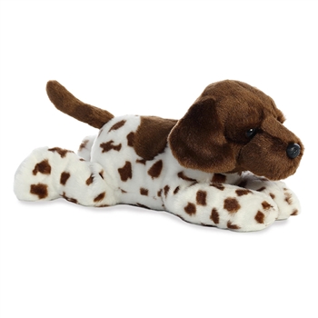 Gio the Stuffed German Shorthair Pointer Flopsie by Aurora