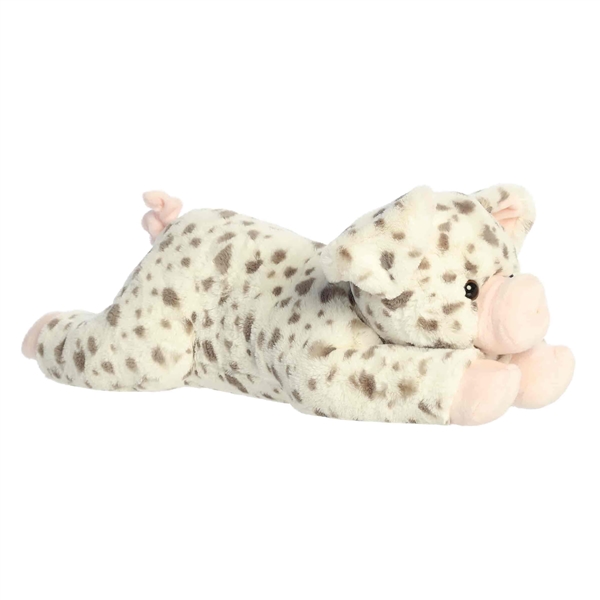 Jumbo Speckles the Plush Spotted Pig 26 Inch Super Flopsie