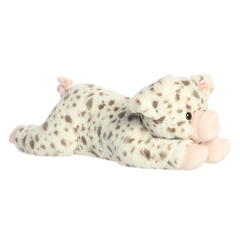 Jumbo Speckles the Plush Spotted Pig 26 Inch Super Flopsie by Aurora