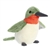 Plush Ruby-Throated Hummingbird Mini Flopsie by Aurora