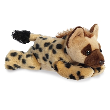 Hunter the Stuffed Hyena Flopsie by Aurora