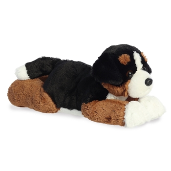 Bernie the Stuffed Bernese Mountain Dog Flopsie by Aurora