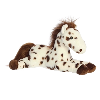 Blossom the Plush Appaloosa Horse 12 Inch Flopsie by Aurora
