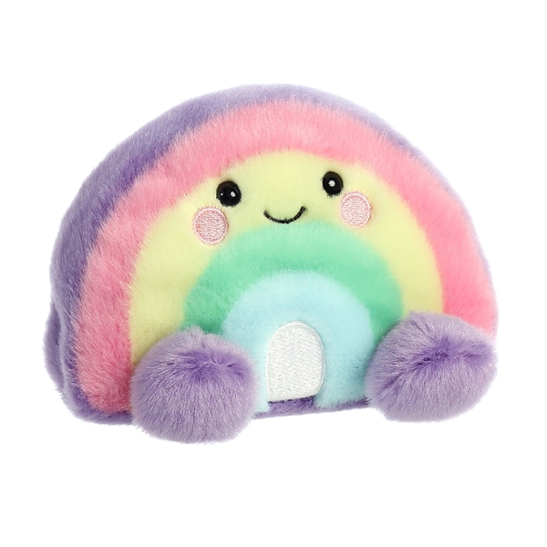 Vivi the Stuffed Rainbow Palm Pals Plush | Aurora | Stuffed Safari
