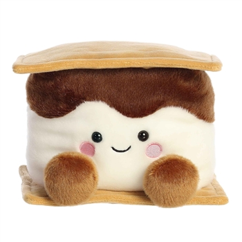 Party-Sized Palm Pals 8 Inch Plush Toastee S'more by Aurora