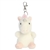 Palm Pals Clip-On 4 Inch Plush Sassy Unicorn Bag Charm by Aurora