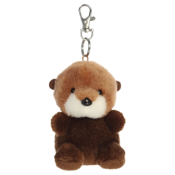 Palm Pals Clip-On 4 Inch Plush Selena Sea Otter Bag Charm by Aurora