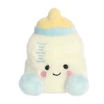 Theo the Plush Blue Baby Bottle Palm Pals by Aurora