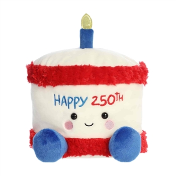 Party-Sized Palm Pals 13 Inch Plush America B'Day Cake by Aurora