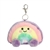 Palm Pals Clip-On 4 Inch Plush Vivi Rainbow Bag Charm by Aurora