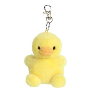 Palm Pals Clip-On 4 Inch Plush Tubby Rubber Ducky Bag Charm by Aurora