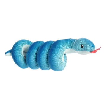 Wrist Wranglers Elastic Plush Blue Pit Viper Snake by Aurora