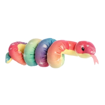 Wrist Wranglers Elastic Plush Rainbow Dreams Snake by Aurora