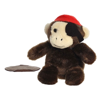 Cheeky Buccaneer the Stuffed Monkey Magnetic Shoulderkins Plush by Aurora
