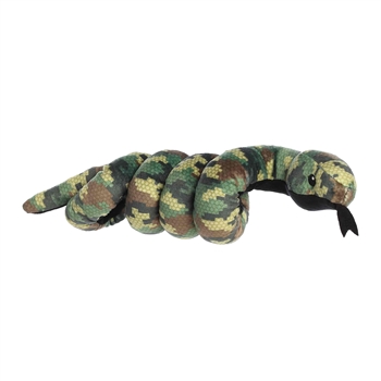 Wrist Wranglers Elastic Plush Stealthy Pixel Snake by Aurora