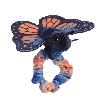 Wrist Fliers Elastic Plush Sunset Butterfly by Aurora