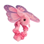 Wrist Fliers Elastic Plush Blush Butterfly by Aurora