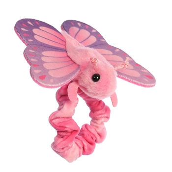 Wrist Fliers Elastic Plush Blush Butterfly by Aurora