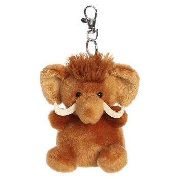 Palm Pals Clip-On 4 Inch Plush Mo Woolly Mammoth Bag Charm by Aurora