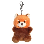 Palm Pals Clip-On 4 Inch Plush Rei Red Panda Bag Charm by Aurora