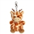 Palm Pals Clip-On 4 Inch Plush Safara Giraffe Bag Charm by Aurora