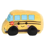 Friendly the Stuffed School Bus Palm Pals by Aurora