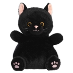 Party-Sized Palm Pals 8 Inch Plush Twilight Black Cat by Aurora