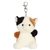 Palm Pals Clip-On 4 Inch Plush Peebs Calico Cat Bag Charm by Aurora