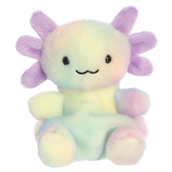 Xochitl the Plush Rainbow Axolotl Palm Pals by Aurora