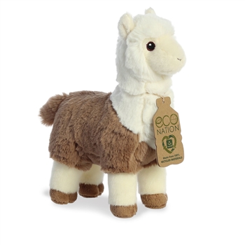 Eco Nation Stuffed Alpaca by Aurora