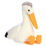Little Perry the Stuffed Pelican Mini Flopsie by Aurora