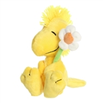 Peanuts Woodstock with Flower Stuffed Animal by Aurora