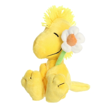 Peanuts Woodstock with Flower Stuffed Animal by Aurora