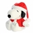 Peanuts Santa Snoopy Stuffed Animal by Aurora