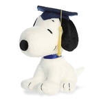 Peanuts Graduation Snoopy Stuffed Animal with Cap by Aurora